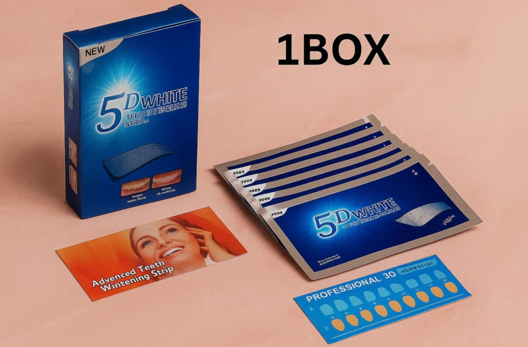 5D teeth whitening strips