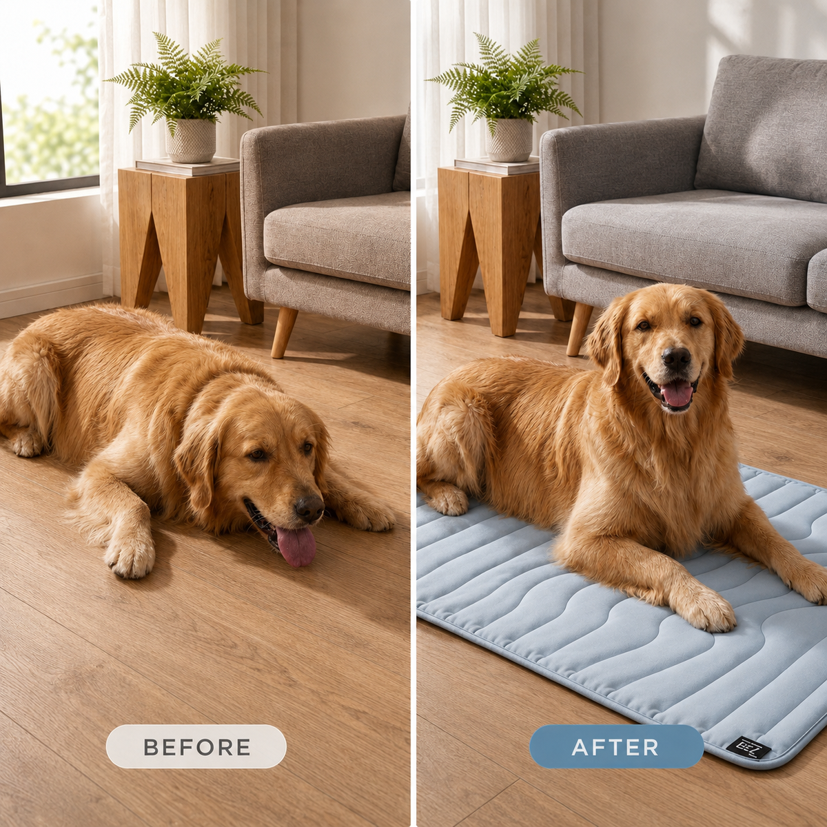 Dog cooling mat