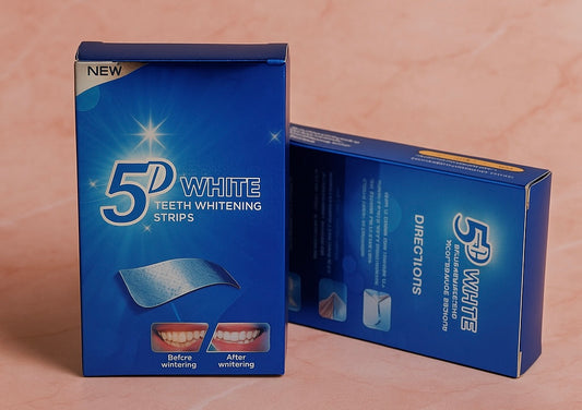 5D teeth whitening strips
