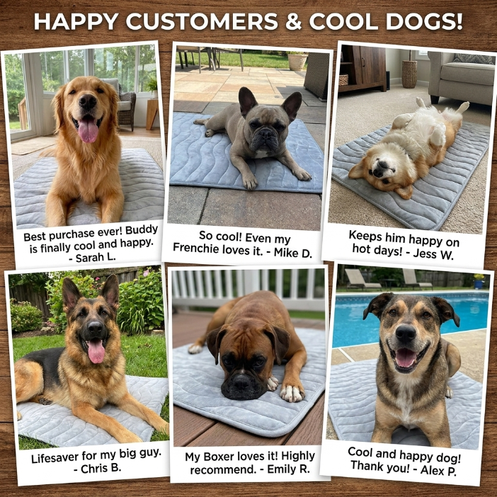 Uplyn Ice Mat™ cooling mat for summer heat